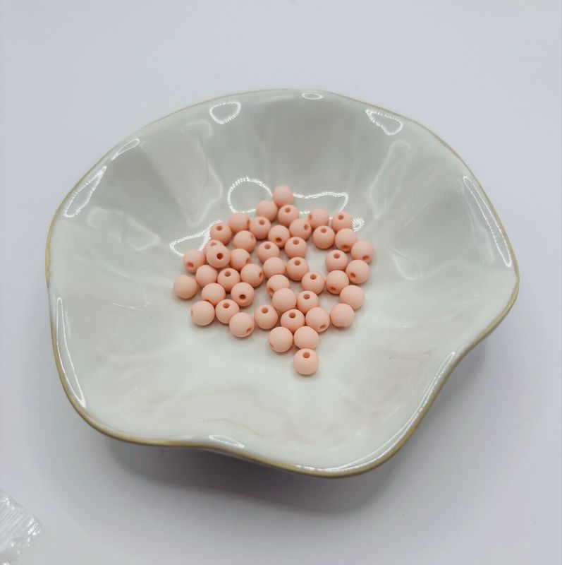 Acryl kralen 6mm 20gr oudroze