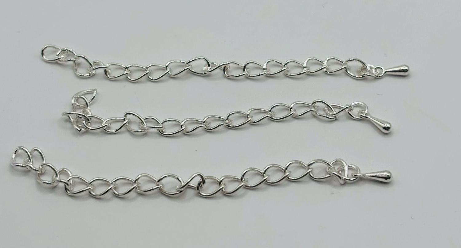 Verlengketting zilver