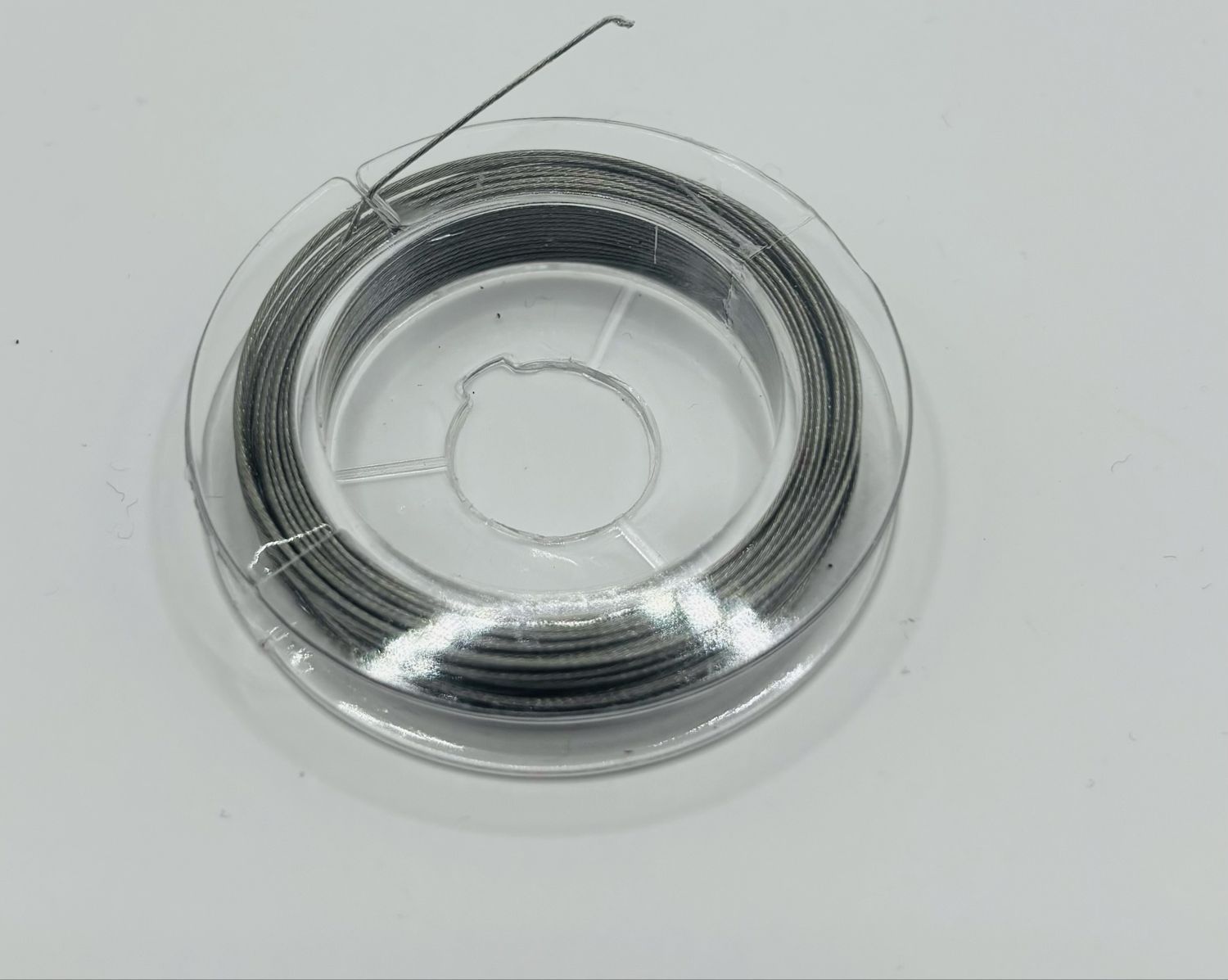 Rol gecoated metaaldraad 0,45 mm 10 meter