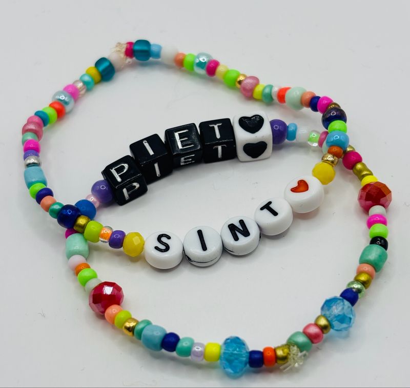 Sint en Piet armbandjes