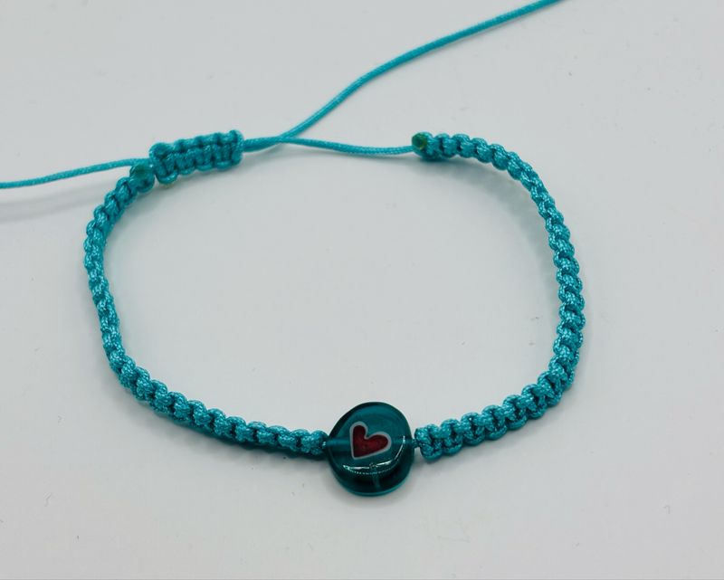 Armband macramé love ❤️