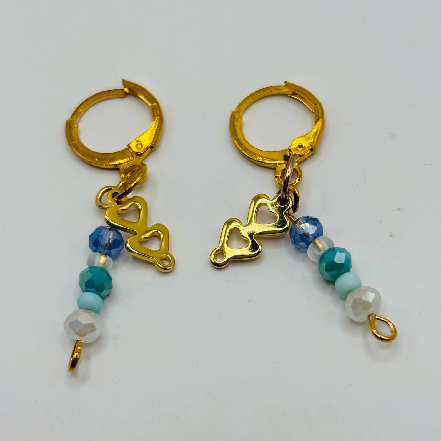 Oorbelletjes blue love