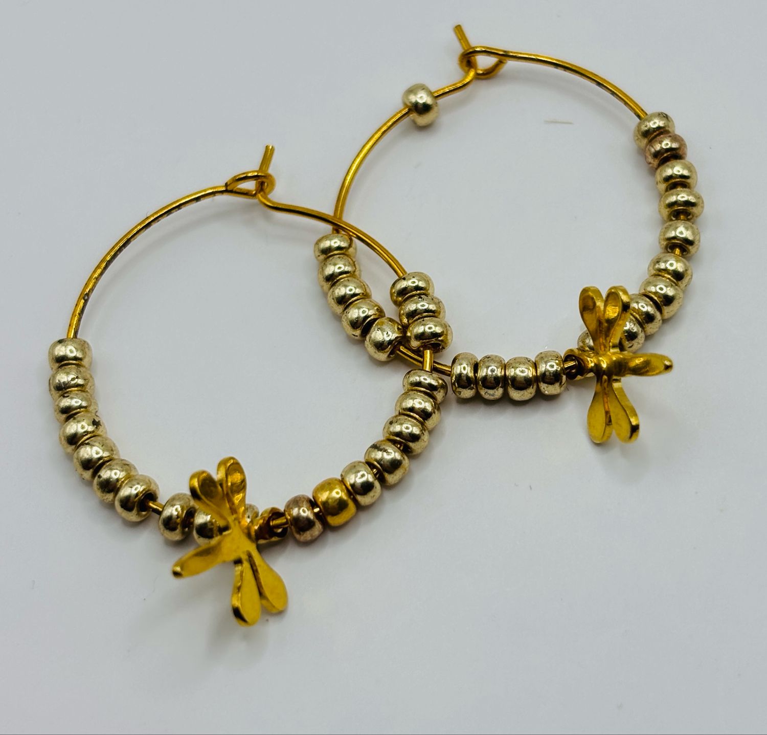 Oorbellen Goud Libelle