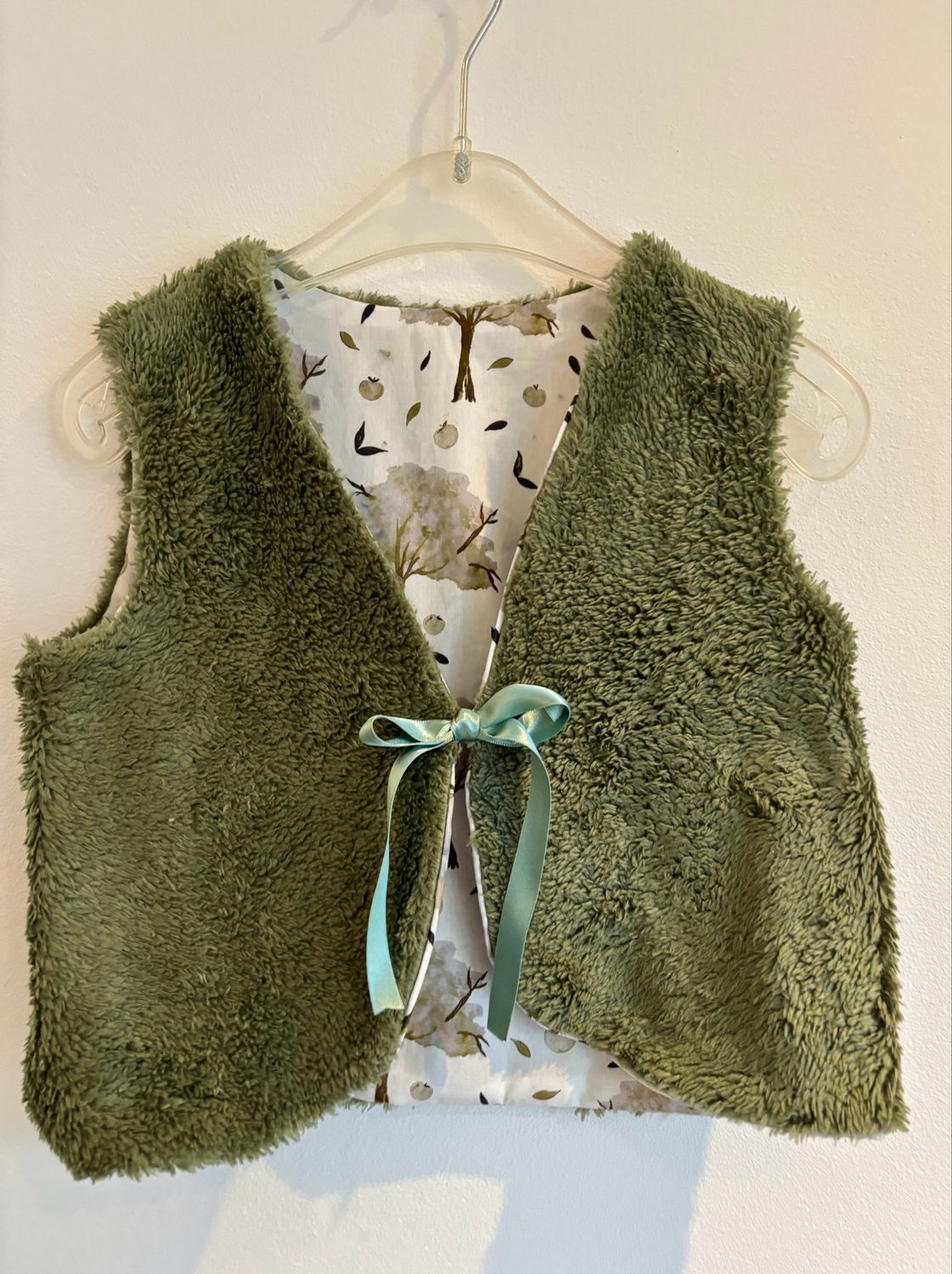 Bontgilet natuur ? maat 110/116