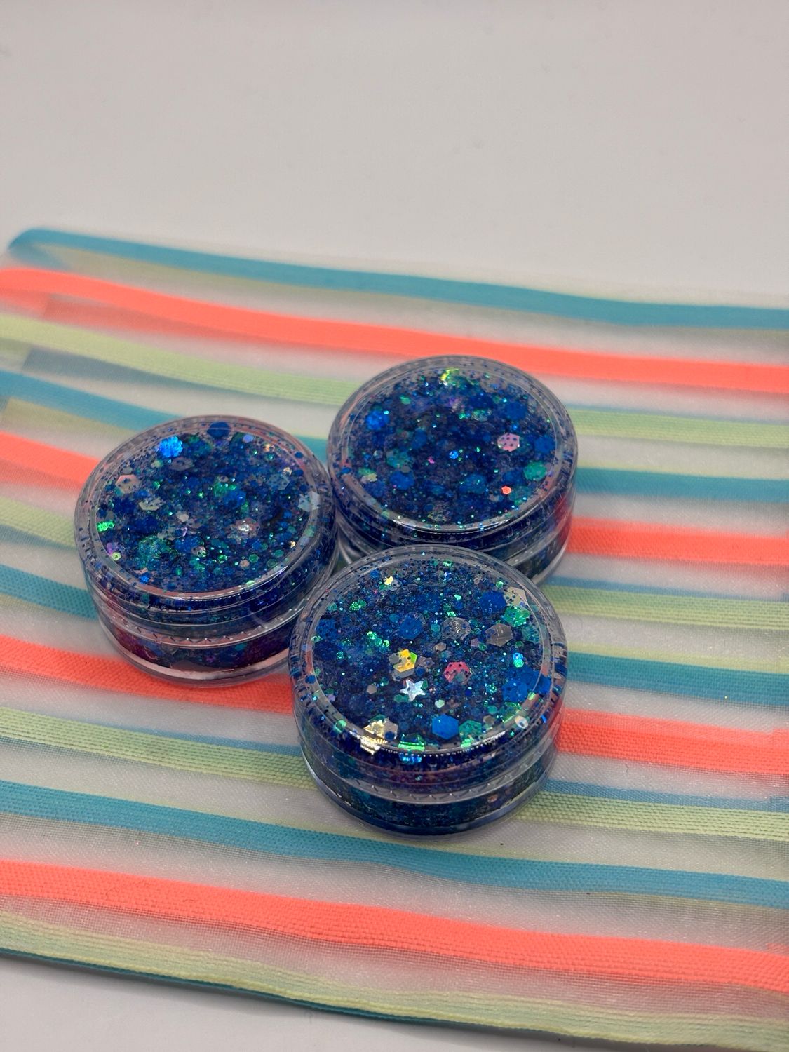Glitters konings blauw