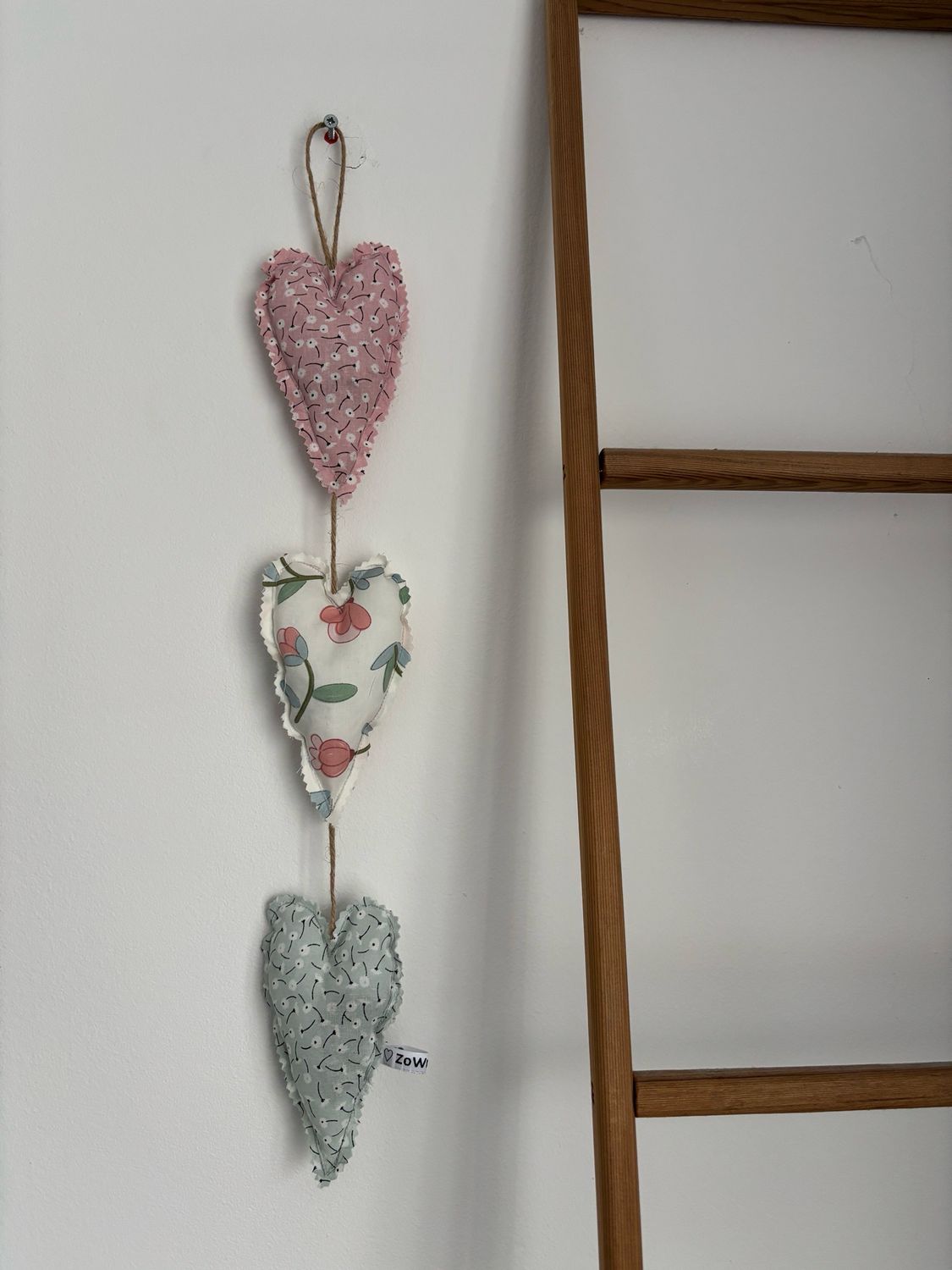 Hartjes slinger met lavendel ?? Hartjes slinger met lavendel ??