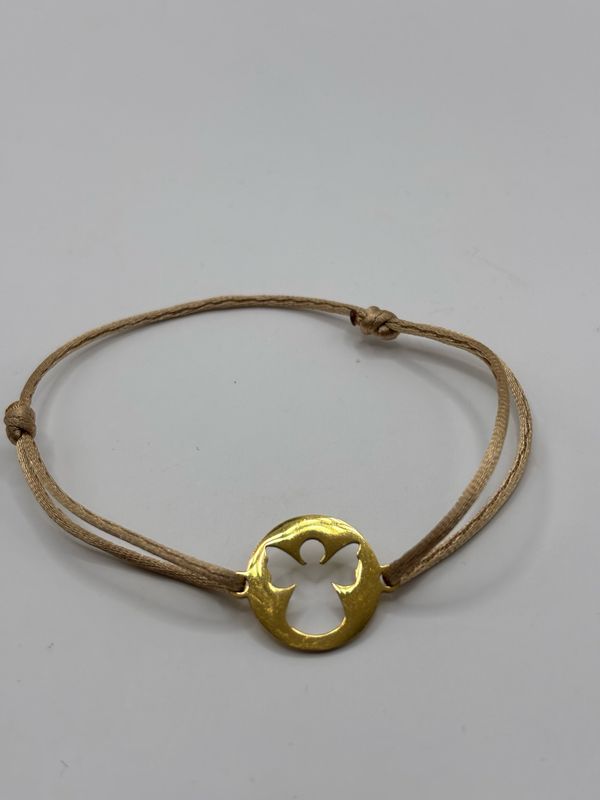 Satijnarmbandje engel