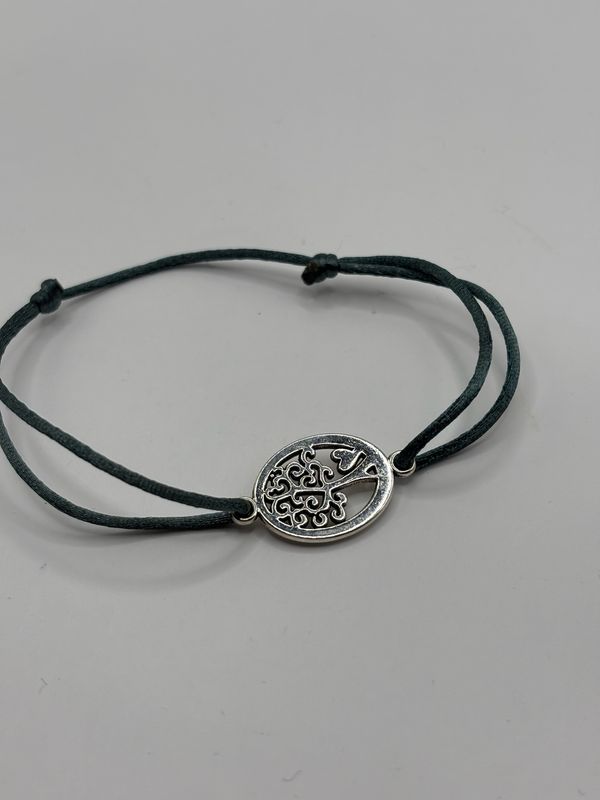 Satijnarmbandje levensboom