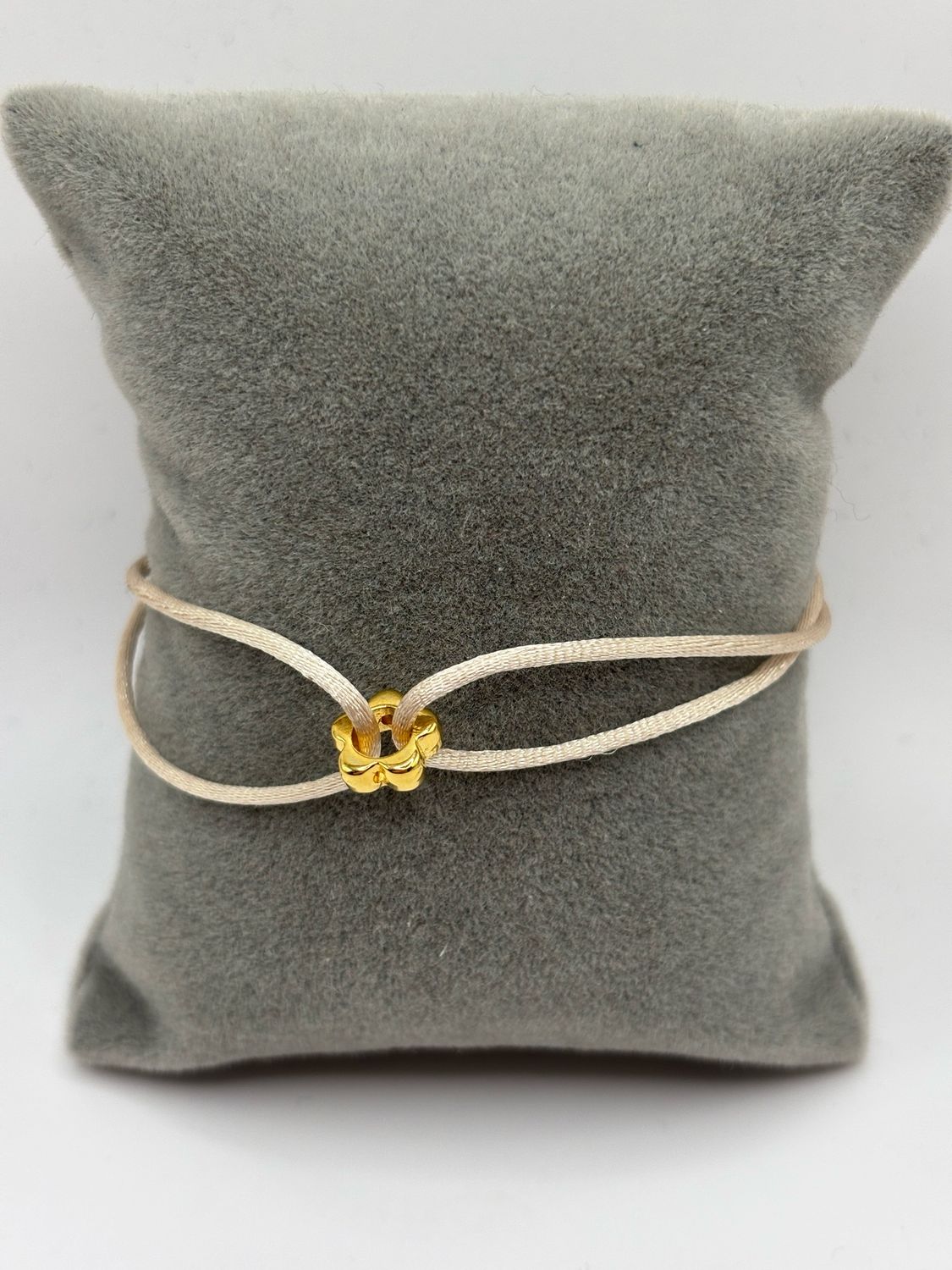 Satijnarmbandje flower