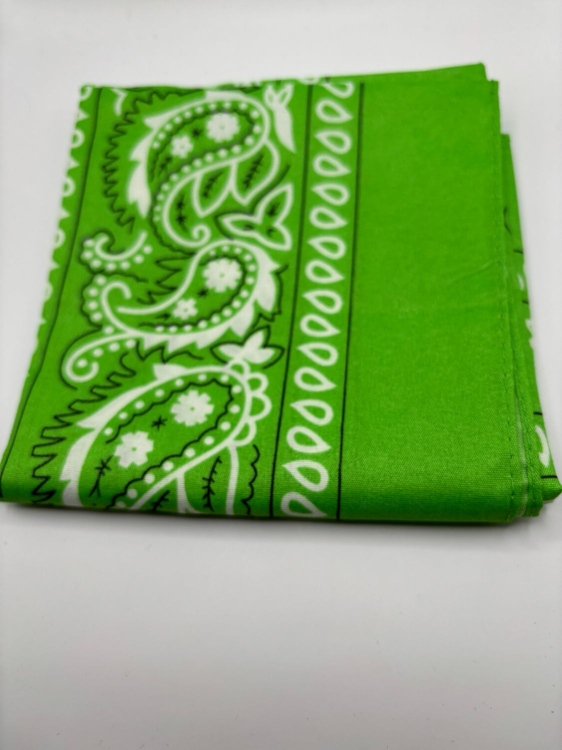 Sjaaltje Paisley groen