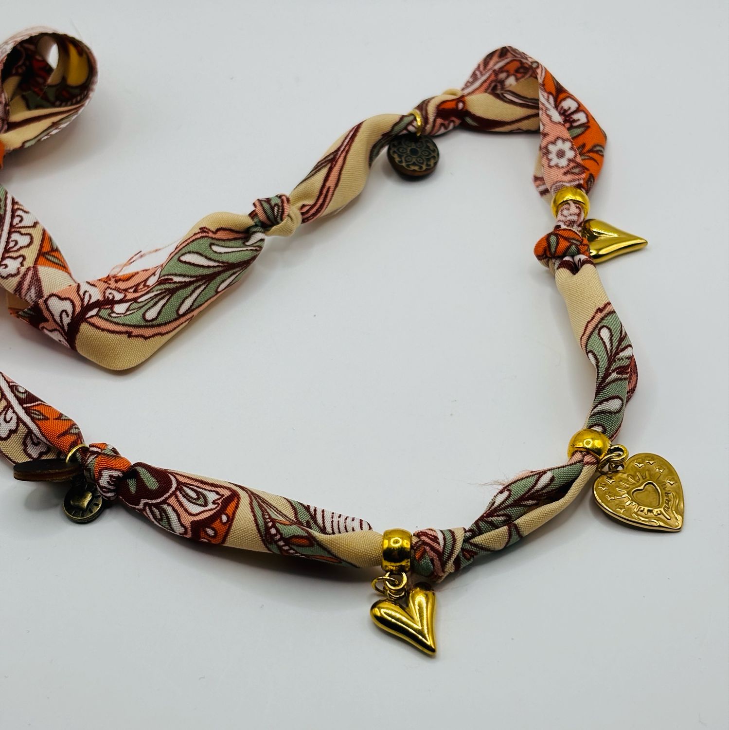 Bandana ketting Brown