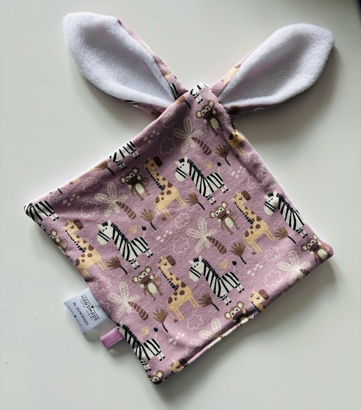 Konijnen doekje zebra