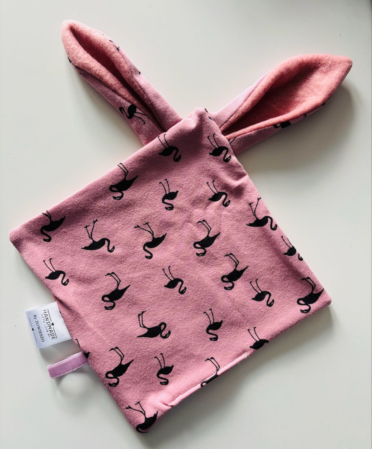 Konijnen doekje flamingo ?