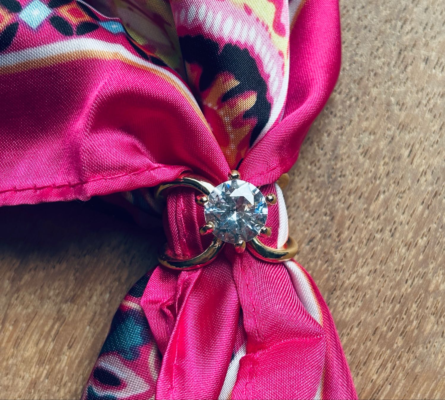 Sjaalklem diamant