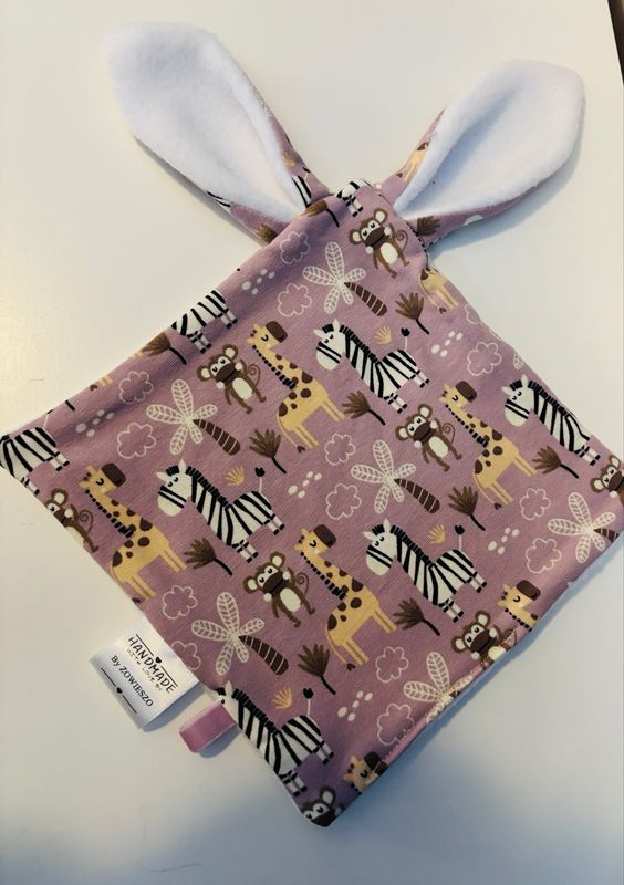Konijnen knuffeldoekje giraffe Konijnen knuffeldoekje giraffe