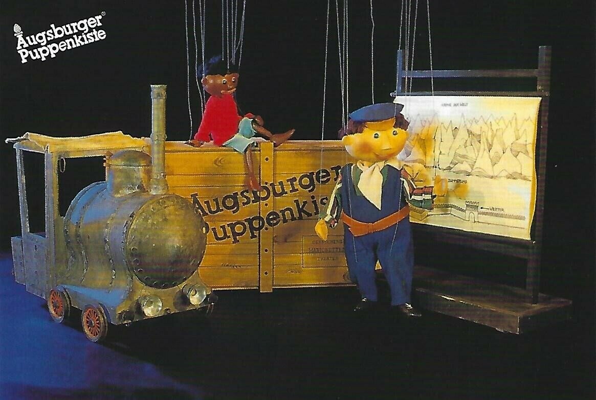 Jim Knopf und Lukas
Postkarte