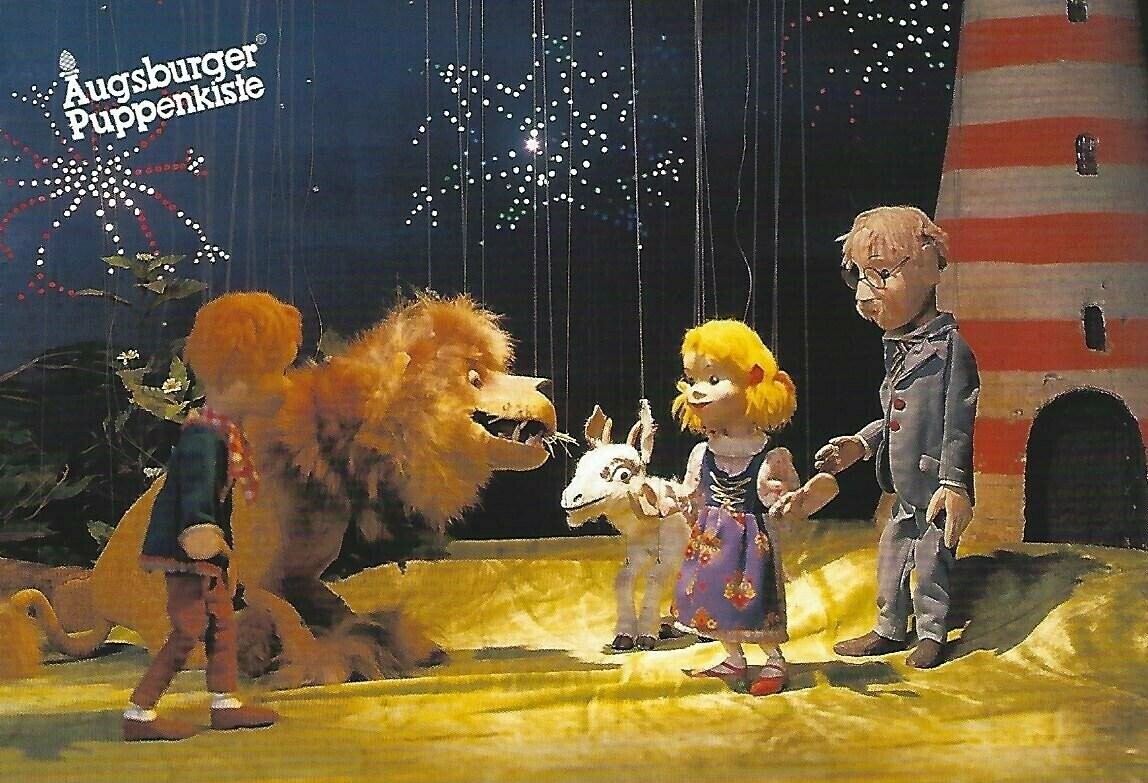 Löwe, Pips, Kim, Doc, Wu, Zie
Postkarte