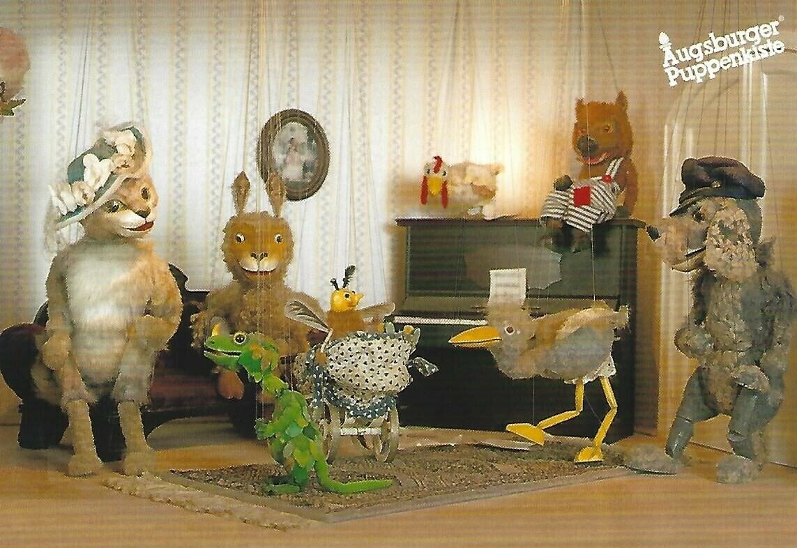 Katze mit Hut
Postkarte