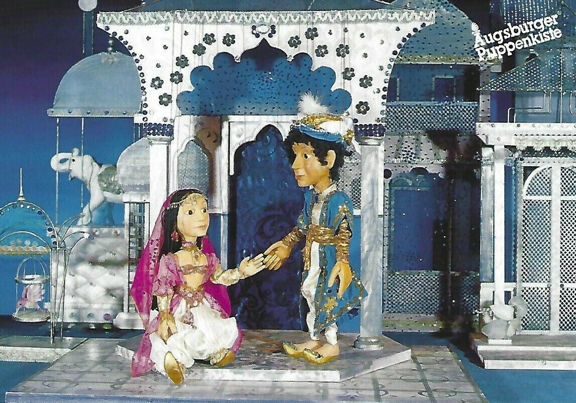 Aladin und die Wunderlampe
Postkarte