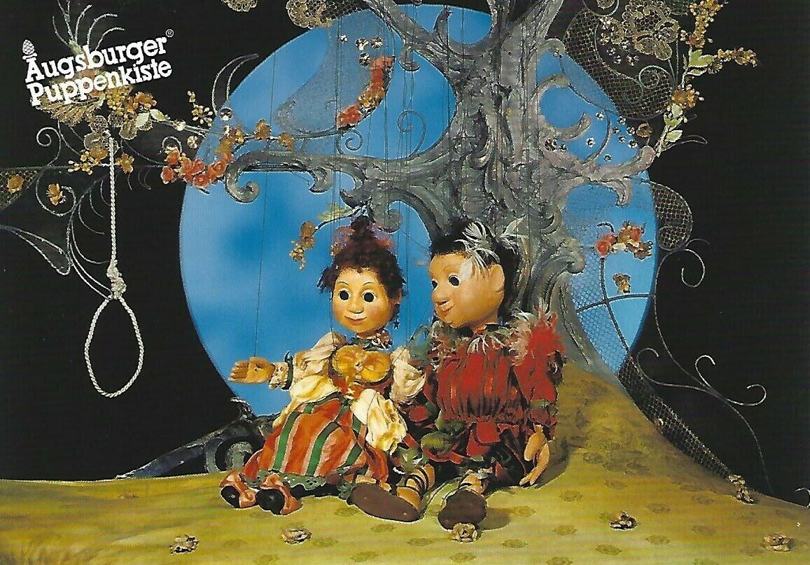 Eine kleine Zauberflöte
Postkarte