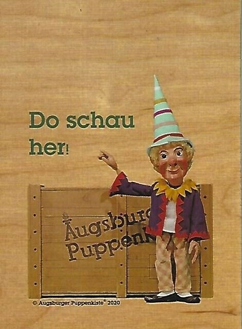 Magnet Kasperl Do schau her