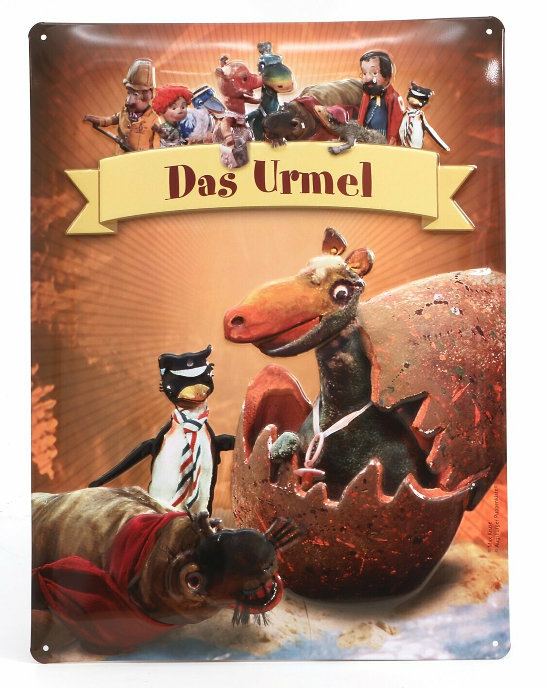 Blechschild "Das Urmel" 30x 40cm