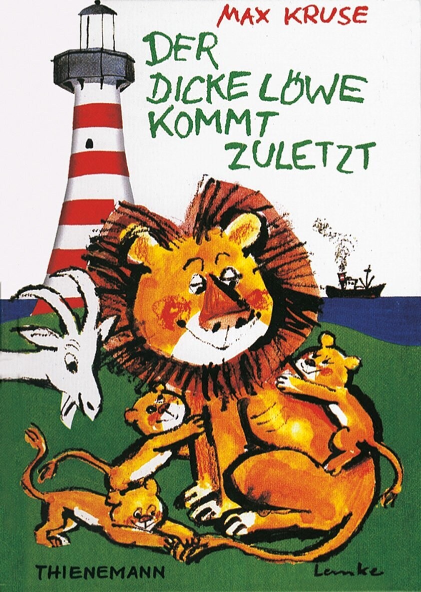 Dicker Löwe kommt zuletzt