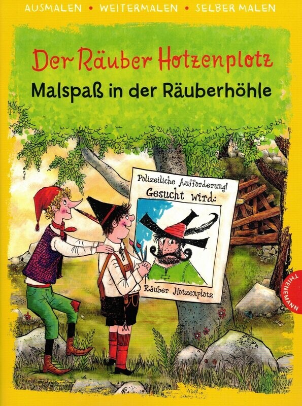 Der Räuber Hotzenplotz - Malspaß in der Räuberhöhle