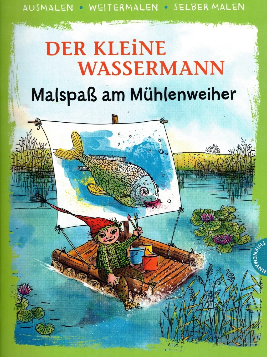 Der kleine Wassermann - Malspaß am Mühlenweiher -