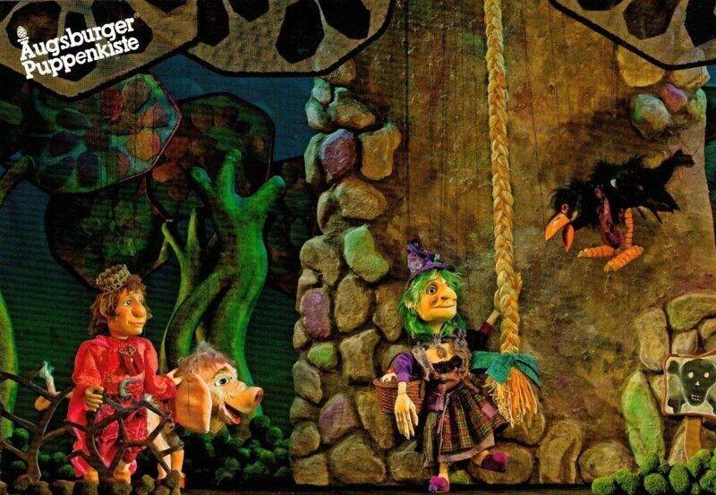 Postkarte Rapunzel