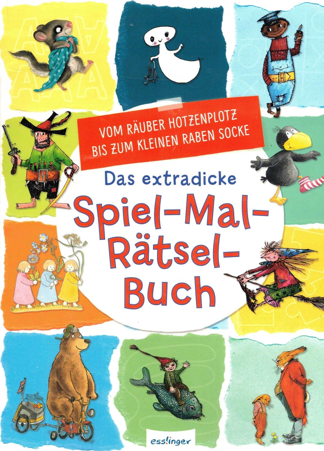 Das extradicke Spiel-Mal-Rätsel-Buch