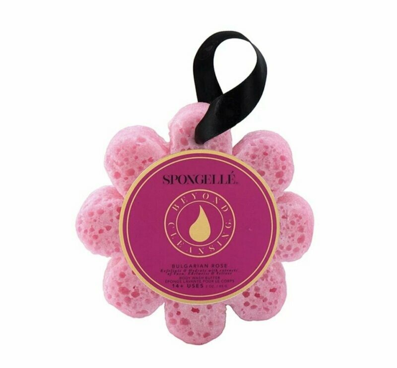 Bulgarian Rose Wild flower bath sponge