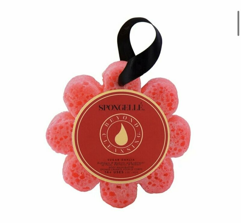 Sugar Dahlia Wild flower bath sponge