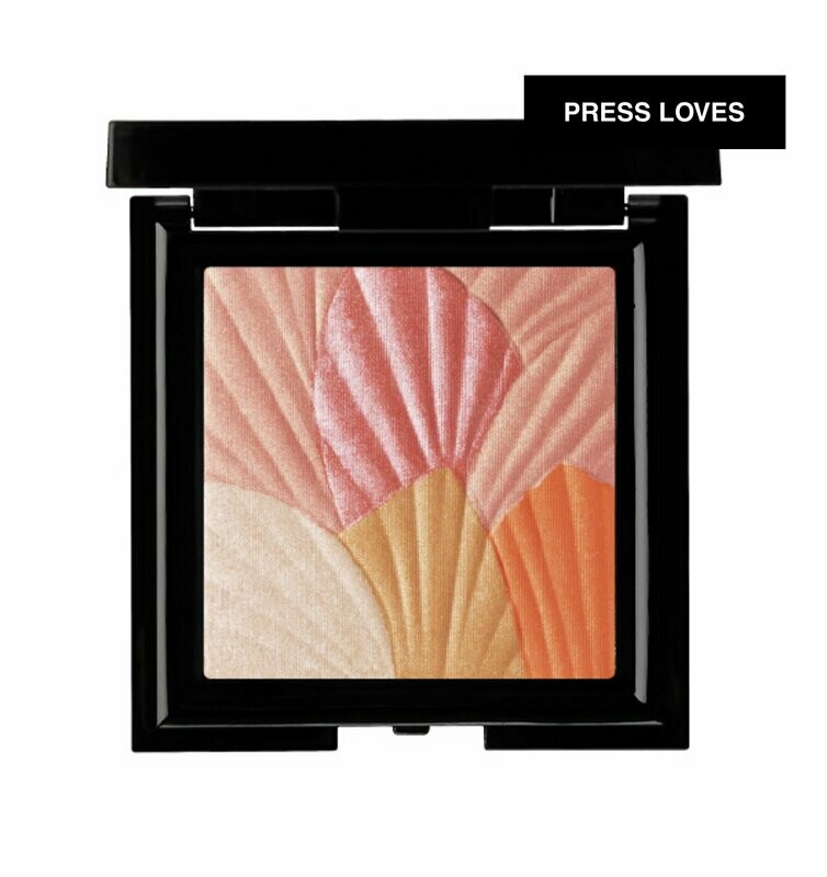 Celestial skin shimmer blusher and highlighter  - Coral Haze