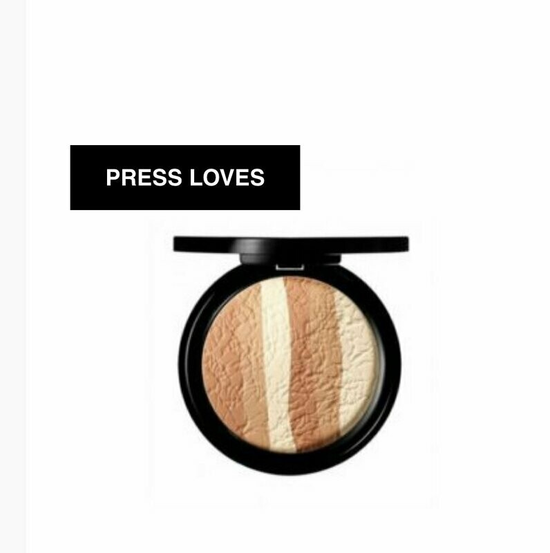 Glamorous Trio Bronzing face finish Bronzer & Highlighter