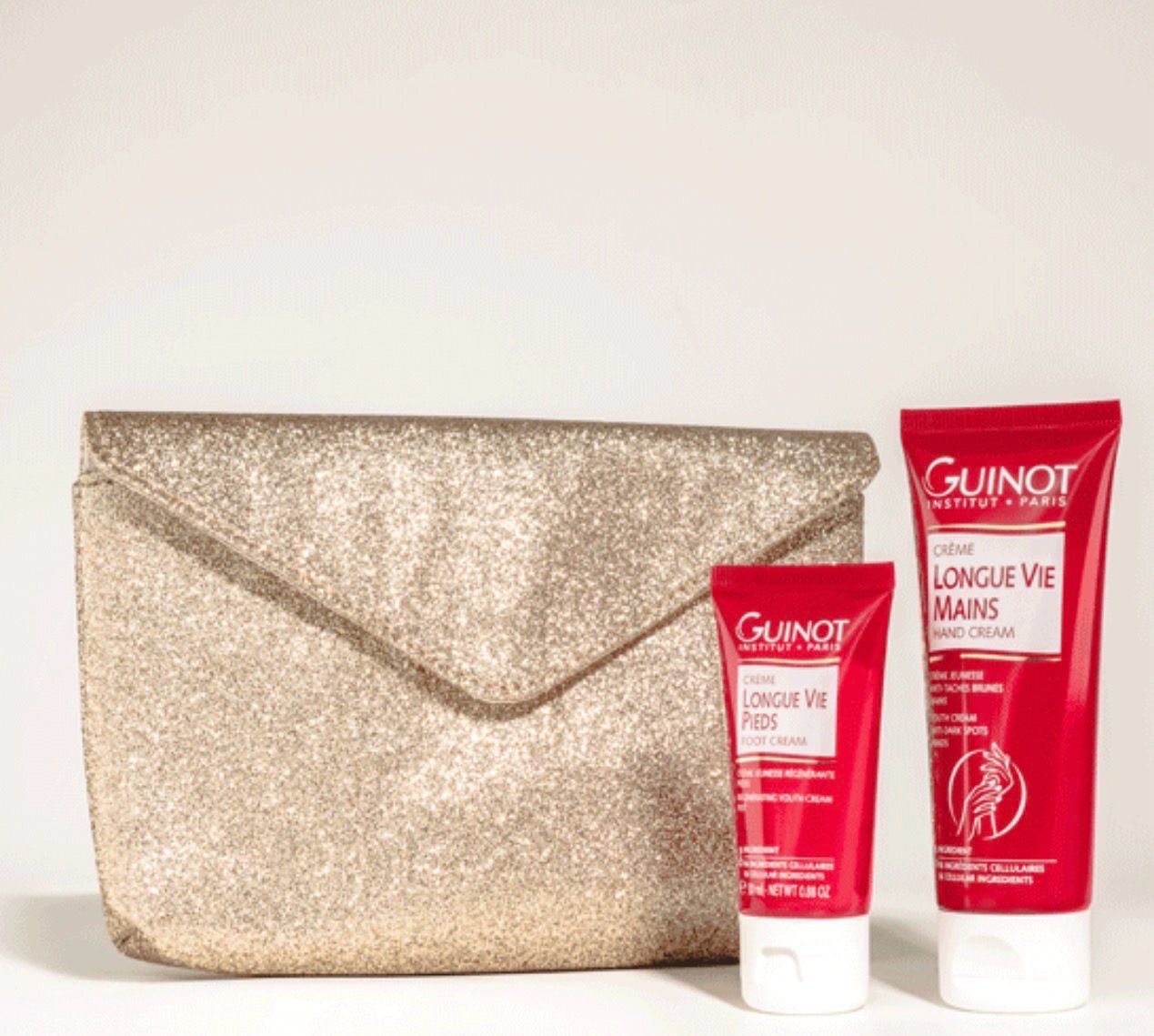 Guinot Hand And Foot Cream Duo With Free Gold Bag Guinot Hand And Foot Cream Duo With Free Gold Bag