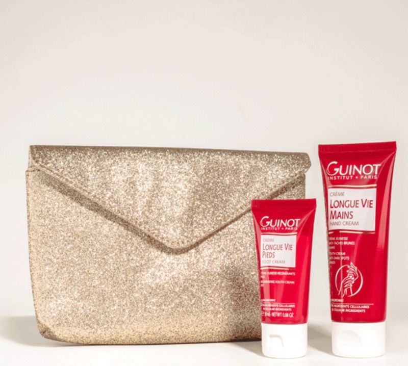 Guinot Hand And Foot Cream Duo With Free Gold Bag Guinot Hand And Foot Cream Duo With Free Gold Bag