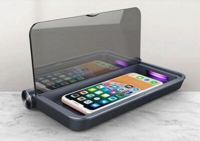 UV Pure™ Mobile Phone Sterilizer - Black