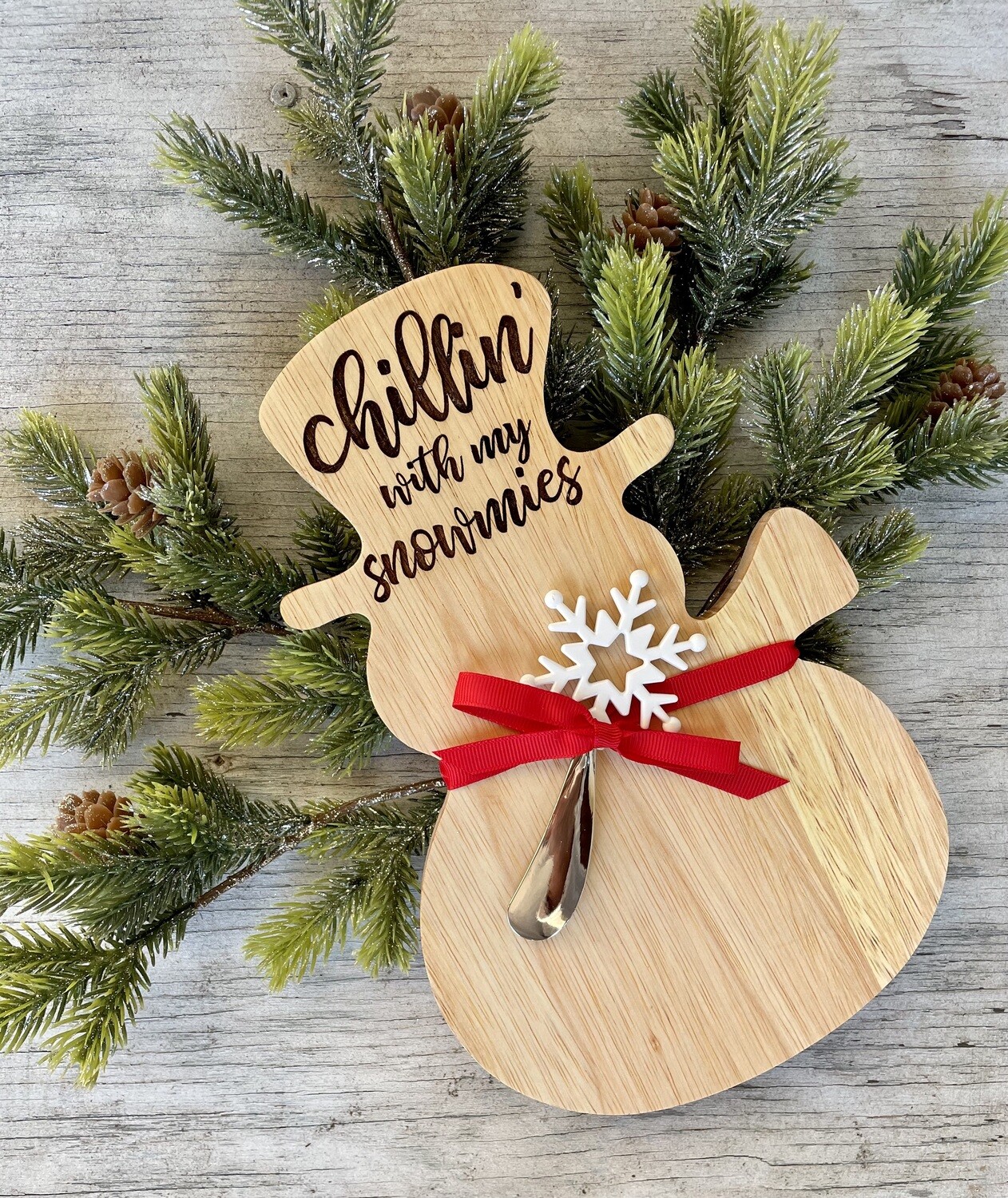 Snowman Cheeseboard