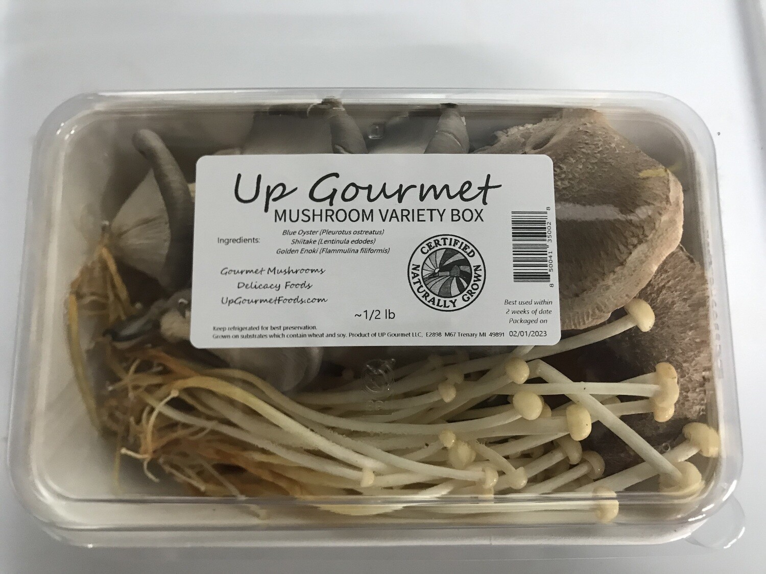 Mushroom Variety Box ~1/2 lb (fresh)