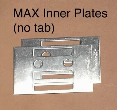 One pair (2) MAX Inner Plates (without tab)