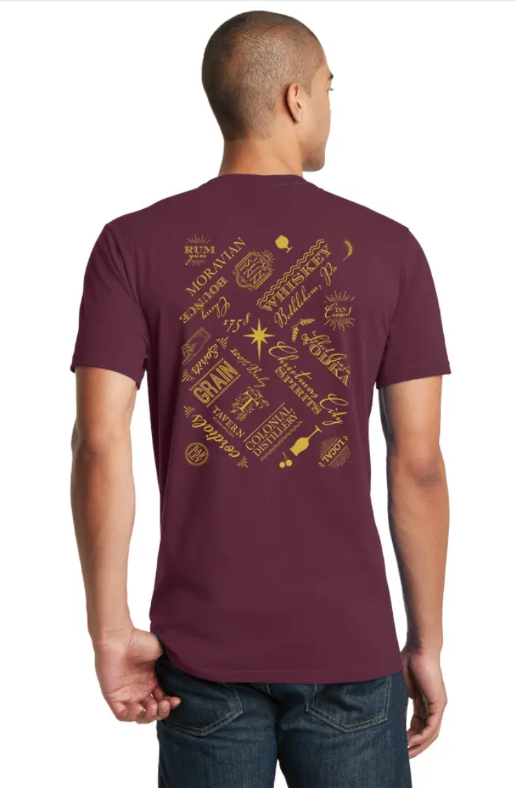 Men's T-shirt Burgundy