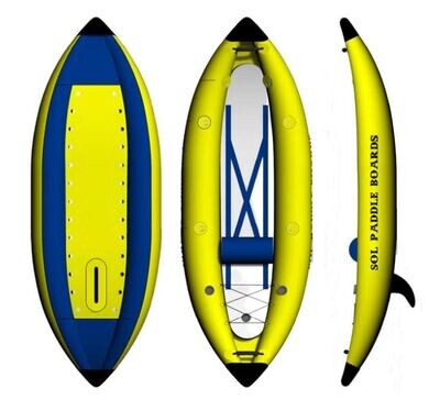 SOL GalaXy SOLuno Single Inflatable Kayak