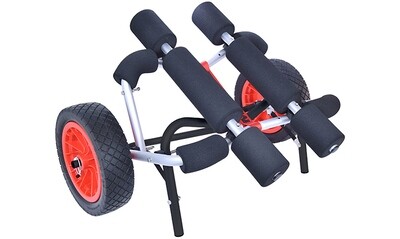 Malone Wide Trak ATB Large Kayak/Canoe Cart with No Flat Tires