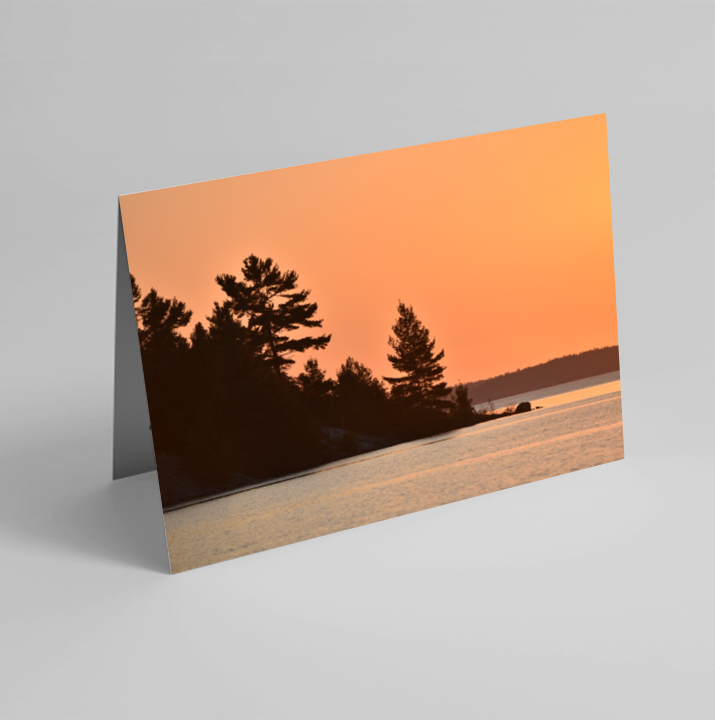 Set of 6 Folded Note Cards - Landscapes No. 2