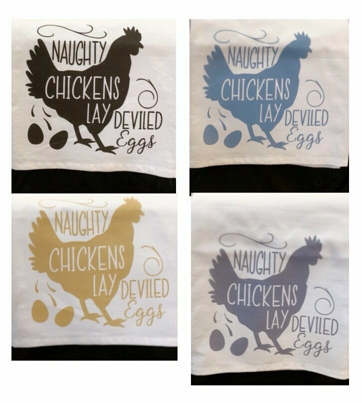 Naughty Chicken Towels