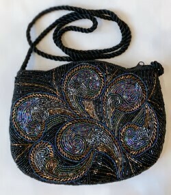 Beaded Purses, Color: Black