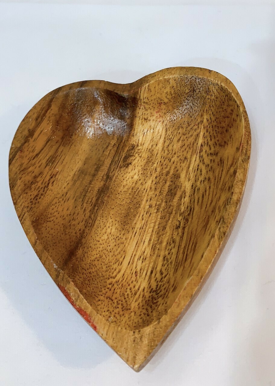 Wood Heart 4 1/2”
