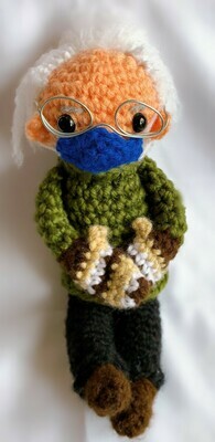 Bernie Crochet Doll