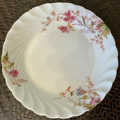 Vintage Haviland and Limoges Flower Berry Bowls 5 1/2%